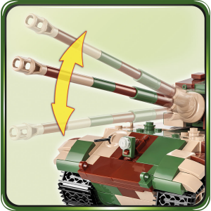 Cobi 2540 PzKpfW VI Ausf. B Königstiger Pad printed - no Stickers (Historical Collection, WWII)