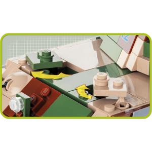 Cobi 2540 PzKpfW VI Ausf. B Königstiger Pad printed - no Stickers (Historical Collection, WWII)