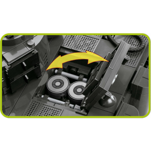 Cobi 2538 PZKPFW VI TIGER Ausf. E  Pad printed - no Stickers (Historical Collection WWII)