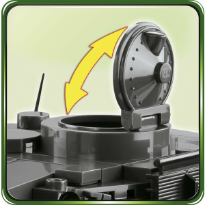 Cobi 2538 PZKPFW VI TIGER Ausf. E  Pad printed - no Stickers (Historical Collection WWII)