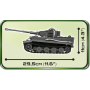 Cobi 2538 PZKPFW VI TIGER Ausf. E  Pad printed - no Stickers (Historical Collection WWII)