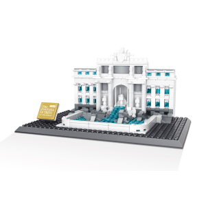 Wange 4212 Architect-Set Fontana di Trevi of Roma / Trevi-Brunnen Rom