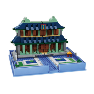 Keeppley by Qman K10113 Klapp-Buch mit Tempel im Inneren