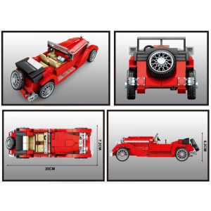 Sembo 607402 roter Oldtimer