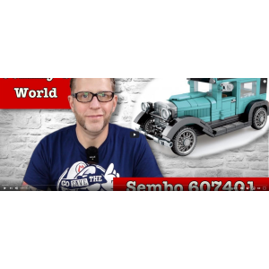 Sembo 607401 Oldtimer türkis-schwarz