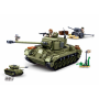 Sluban M38-B0860 U.S. Panzer- M26 Pershing Mittlerer Kampfpanzer 2in1