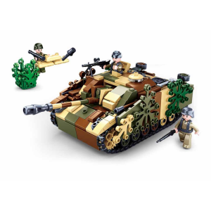 Sluban M38-B0858 Deutscher Stug III F Camo Panzer-...