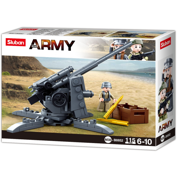 Sluban M38-B0852 - Deutsches Abwehrgeschütz FLAK 88mm