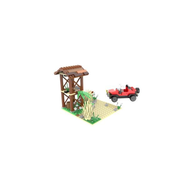 Linoos Peanuts LN8030 Aussichtsturm mit Snoopy und Charlie Brown