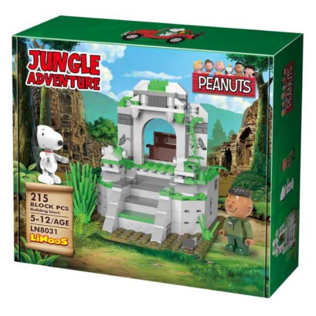 Linoos Peanuts LN8031 Grabkammer mit Snoopy und Franklin