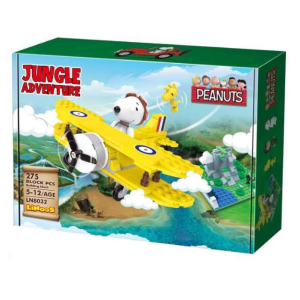 Linoos Peanuts LN8032 Flugzeug mit Snoopy, Woodstock und...