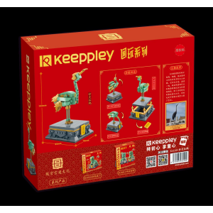 Keeppley by Qman K10109 Kranich - Statue der Verbotenen Stadt