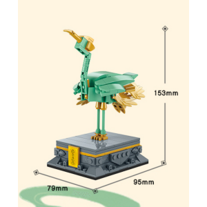 Keeppley by Qman K10109 Kranich - Statue der Verbotenen Stadt