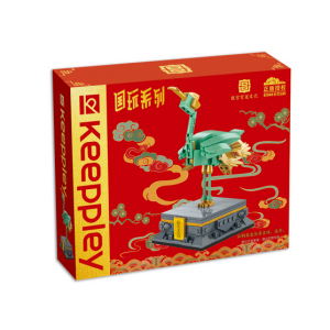 Keeppley by Qman K10109 Kranich - Statue der Verbotenen Stadt