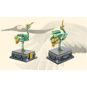 Keeppley by Qman K10109 Kranich - Statue der Verbotenen Stadt