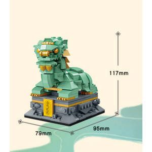 Keeppley by Qman K10110 Schildkröte - Statue der...