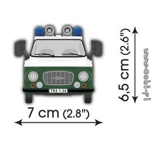 Cobi 24596 Barkas B1000 Polizei Pad printed (Youngtimer Collection)