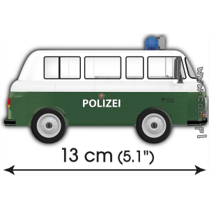 Cobi 24596 Barkas B1000 Polizei Pad printed (Youngtimer Collection)