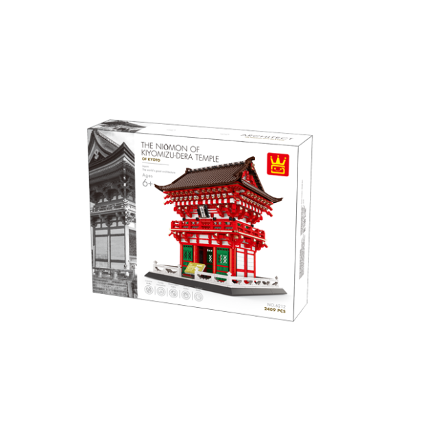 Wange 6212 Architect-Set Das Niomon-Tor des Kiyomizu-dera-Tempels Japan