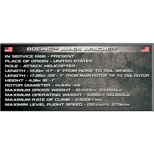 Cobi 5808 AH-64 APACHE Hubschrauber (Armed Forces - Planes)