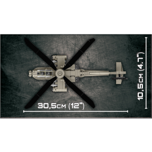 Cobi 5808 AH-64 APACHE Hubschrauber (Armed Forces - Planes)
