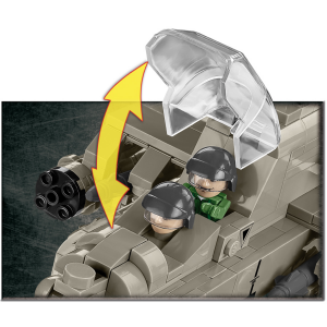 Cobi 5808 AH-64 APACHE Hubschrauber (Armed Forces - Planes)