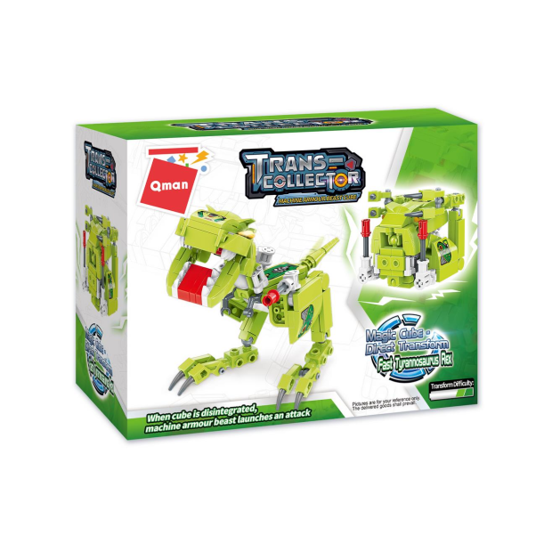 Qman 41203 Magic Cube T-Rex Dinosaurier