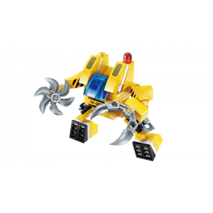 Qman 1408 The legend of chariot Baustellen-Fahrzeuge 8 in 1