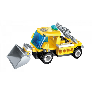 Qman 1408 The legend of chariot Baustellen-Fahrzeuge 8 in 1