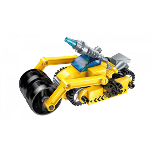 Qman 1408 The legend of chariot Baustellen-Fahrzeuge 8 in 1