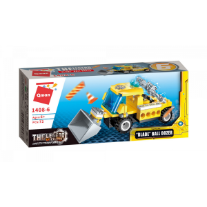 Qman 1408 The legend of chariot Baustellen-Fahrzeuge 8 in 1