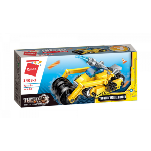 Qman 1408 The legend of chariot Baustellen-Fahrzeuge 8 in 1