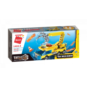 Qman 1408 The legend of chariot Baustellen-Fahrzeuge 8 in 1