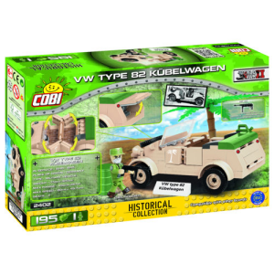Cobi 2402 VW TYPE 82 Kübelwagen Pad printed - no...
