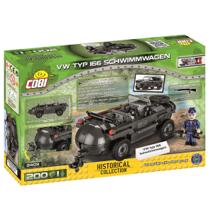 Cobi 2403 VW 166 Schwimmwagen Pad printed- no Stickers...