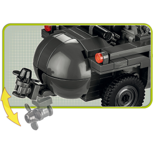 Cobi 2403 VW 166 Schwimmwagen Pad printed- no Stickers (Historical Collection WWII)