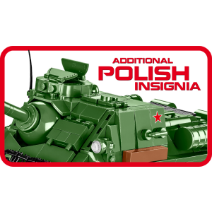 Cobi 2541 SU 100 Pad printed - no Stickers (Historical Collection, WWII)