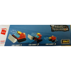 Qman 2107 Trans-Collector 10 Mini-Sets je 3 in 1 Feuerwehr, SWAT Mitgebsel