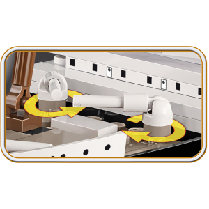 Cobi 1928 Titanic Executive Edition Pad printed -no Stickers