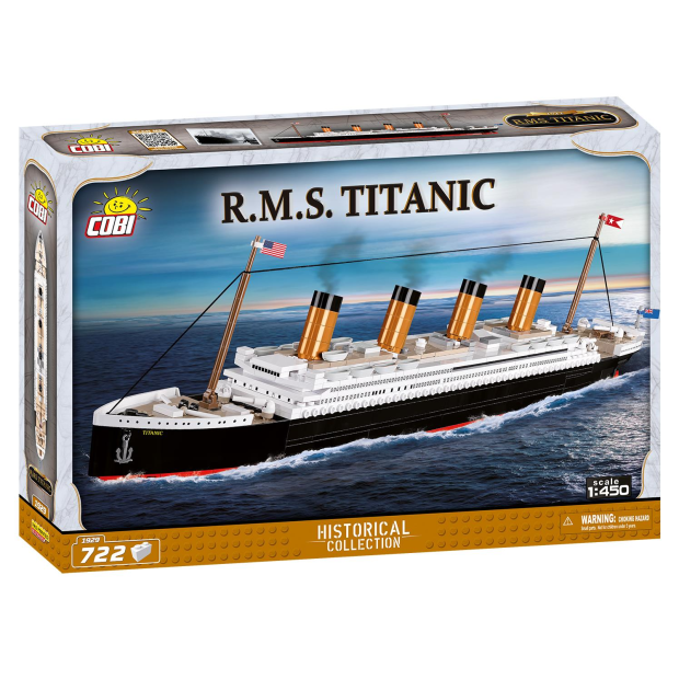 Cobi 1929 Titanic Pad printed - no Stickers