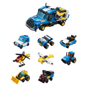 Qman 1809 Trans Collector kleine Fahrzeuge 8 in 1