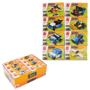 Qman 1809 Trans Collector kleine Fahrzeuge 8 in 1