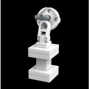 Keeppley 10128 Palast in verschneiter Winterlandschaft