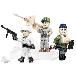 Cobi 2039 German Elite Soldaten-Figuren mit Zubehör...