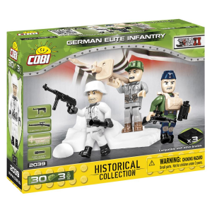 Cobi 2039 German Elite Soldaten-Figuren mit Zubehör...