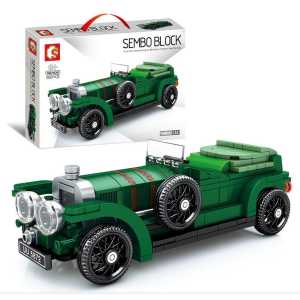 Sembo 607406 Classic Car Oldtimer grün