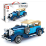 Sembo 607407 Classic Car Oldtimer blau