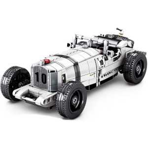 Sembo 8150 Classic Car Oldtimer weiß mit Pull Back...