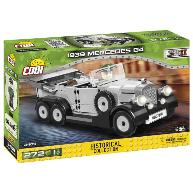 Cobi 2409 Mercedes G4 (1939) -Pad Printed-