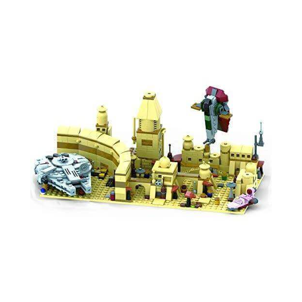 Modbrix - Mos Eisley Diorama inkl. Falke